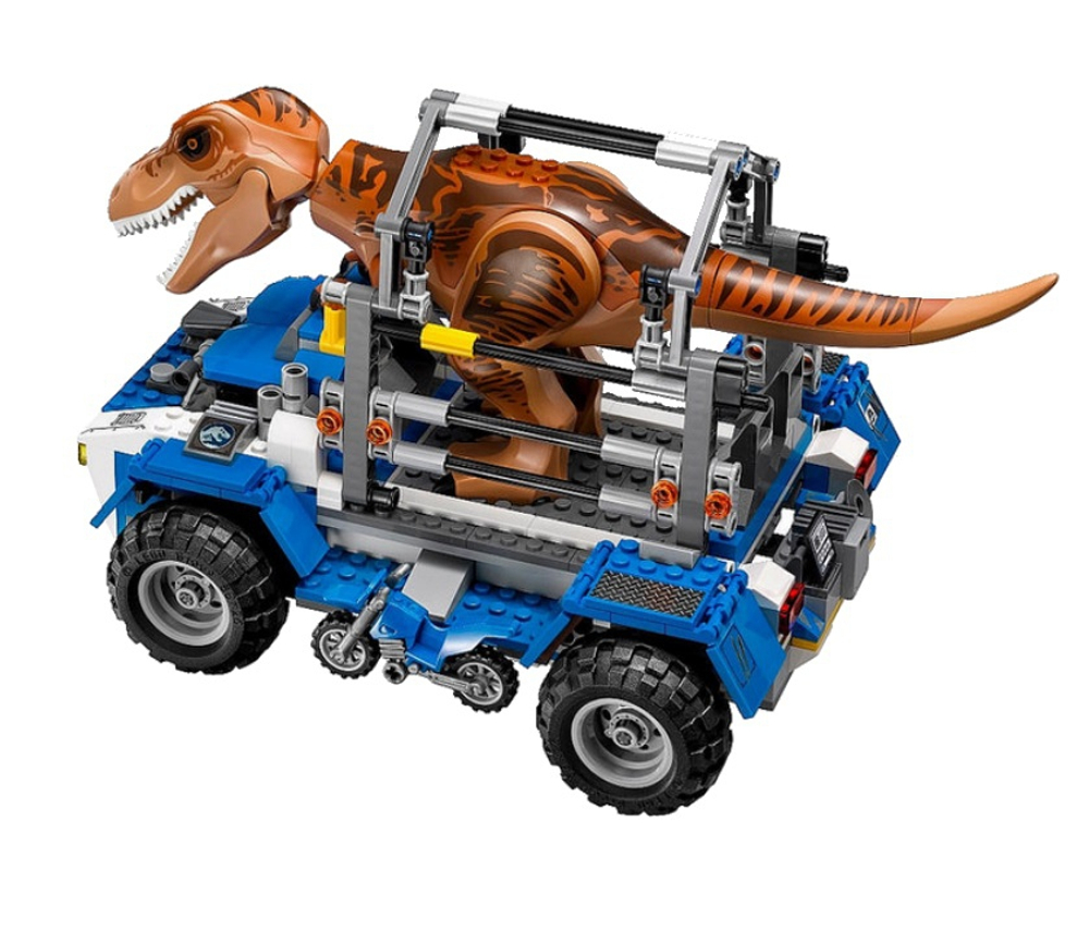 LEGO Jurassic World: Охотник на тираннозавра (Охота на Ти-рекса) 75918 — T-Rex Tracker — Лего Мир юрского периода