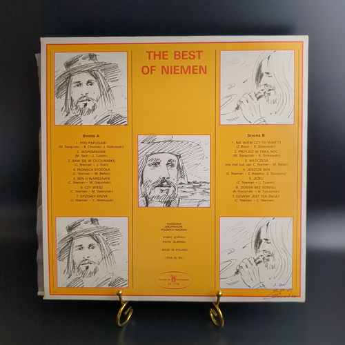 LP Czeslaw Niemen ‎– The Best Of Niemen. Виниловая пластинка 12 дюймов. Muza Польша