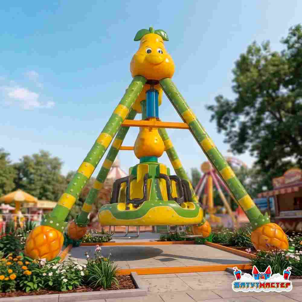 Экстремальный аттракцион маятник «Фруктовый Переполох», 6 мест, 7×5×5 м