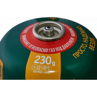 Баллон газовый резьбовой Tourist Standard 230г