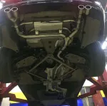 Выхлопная система с заслонками для BMW 3 Series F34 B48 2.0T