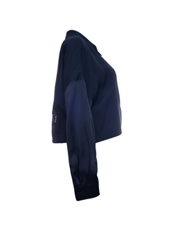 BEATRICE бомбер- синий