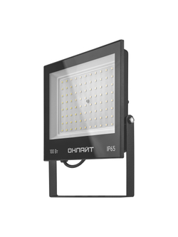 Прожектор светодиодный 61 947 OFL-100-4K-BL-IP65-LED 100Вт 4000К IP65 8000лм черн. ОНЛАЙТ 61947