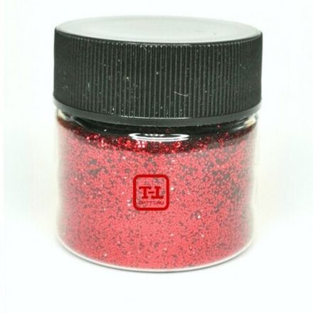 БЛЕСК 355 ЦВЕТНОЙ - КРАСНЫЙ 0.4 мм. (средние)
