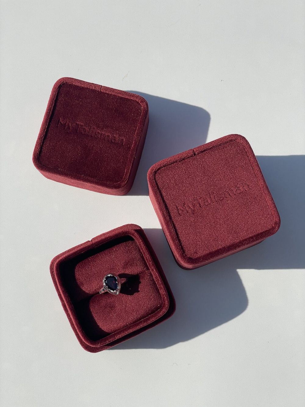 Футляр бархатный, 11 оттенков