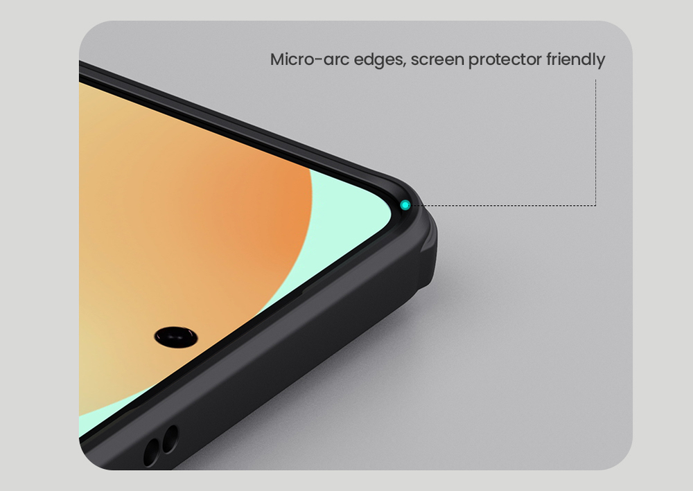 Чехол от Nillkin c поддержкой MagSafe для Samsung Galaxy S25 Edge, серия Super Frosted Shield Pro Magnetic Case