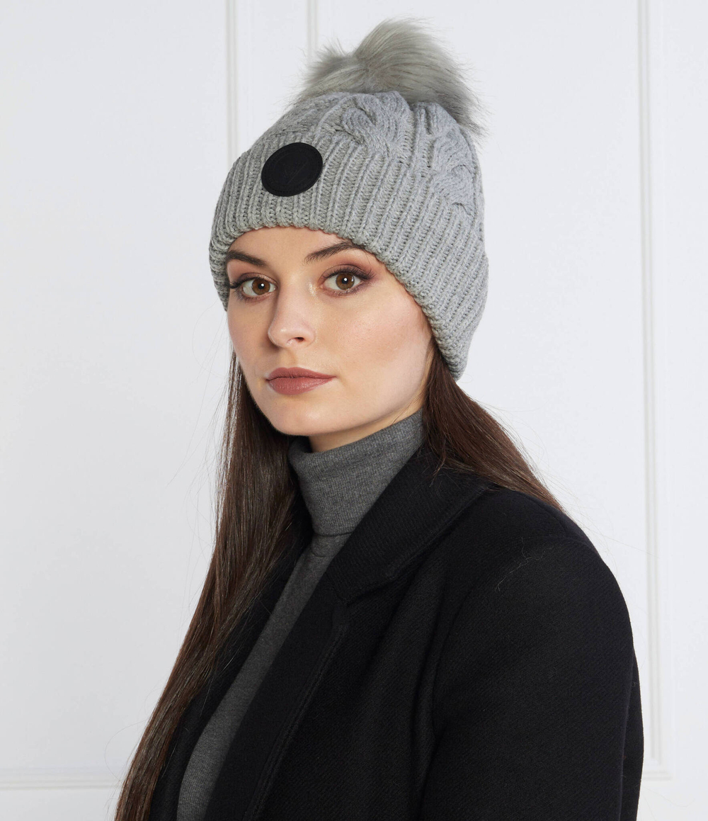 Шапка Guess - серый(AW9959 WOL01)