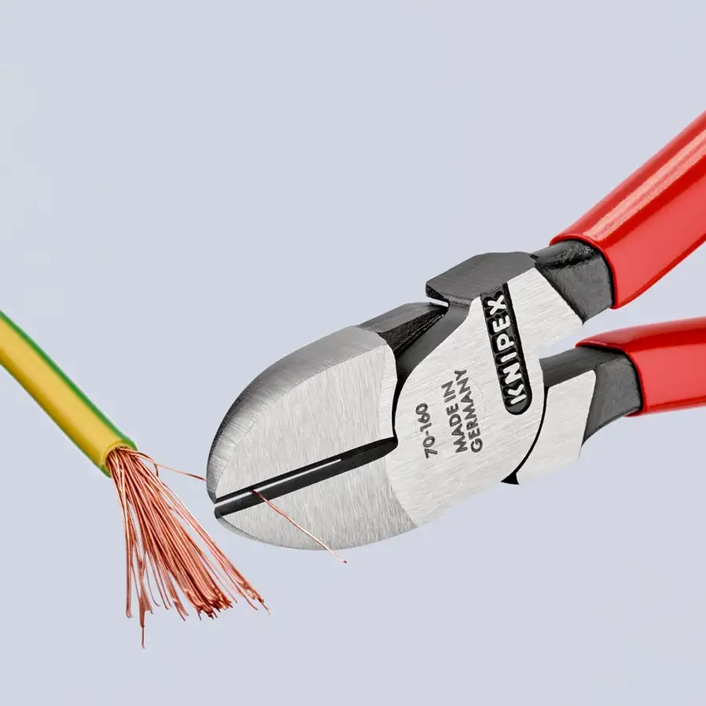 Кусачки боковые черненые 160 мм Knipex 70 01 160