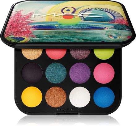 MAC Cosmetics Connect In Colour Eye Shadow Palette 12 shades - Палетка теней для век: палетка теней для век оттенок Hi-Fi Colour, 12 g