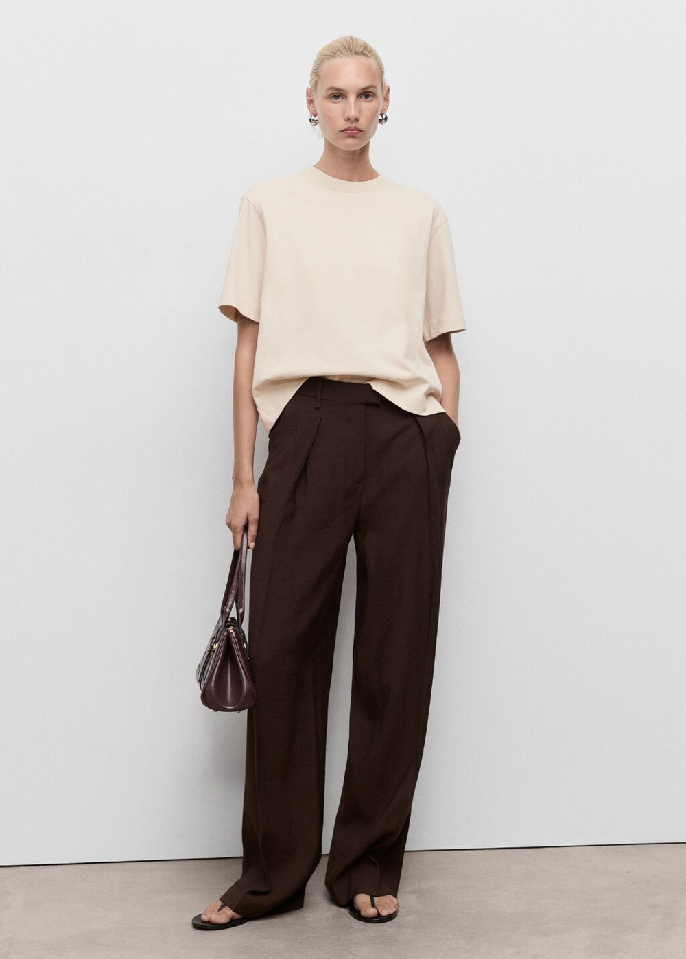 Футболка оверсайз из хлопка