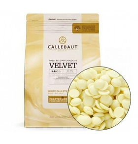 Шоколад белый Callebaut Velvet 32 % - 2.5 кг.