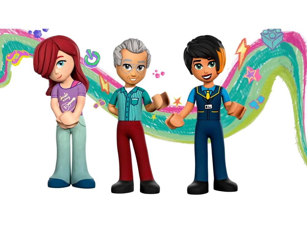 Конструктор LEGO Friends 41759 Городской автобус Хартлейк-Сити