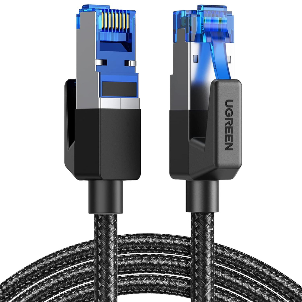 Патч корд 8 Cat, F/FTP, 10m, UGREEN 30795