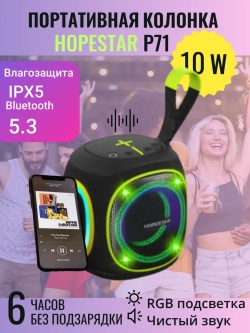 Портативная колонка P71, 10 Вт