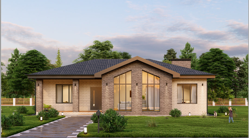 Проект Дома 115,1 кв. м К-53