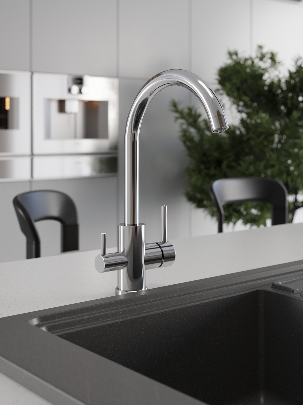 Смеситель для кухни Domaci Ливорно D8662CR хром