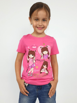 6-91-3 Футболка для девочки