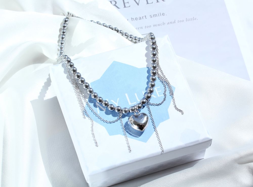 Колье Heart and Chains