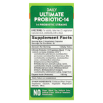Nature's Truth, Daily Ultimate Probiotic-14, 25 млрд КОЕ, 60 вегетарианских капсул