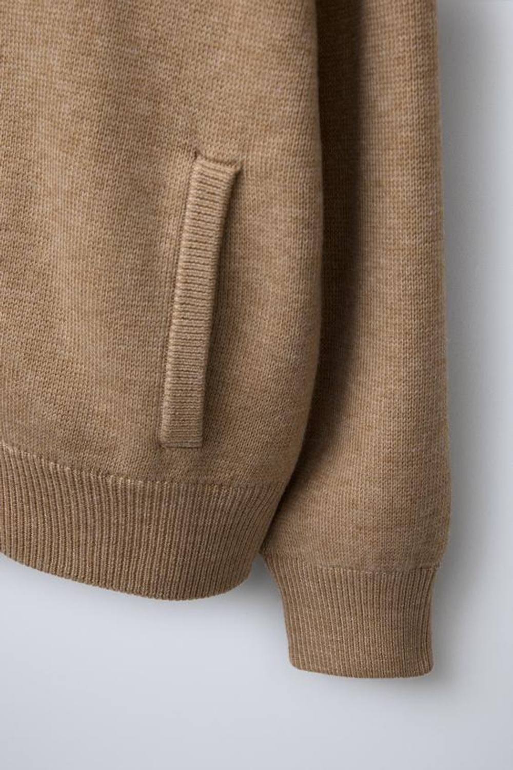 ZARA КАРДИГАН, РЫЖЕВАТО-КОРИЧНЕВЫЙ