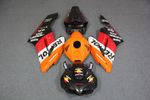 Комплект пластика для мотоцикла Honda CBR 1000RR 04-05 Repsol оранжевый