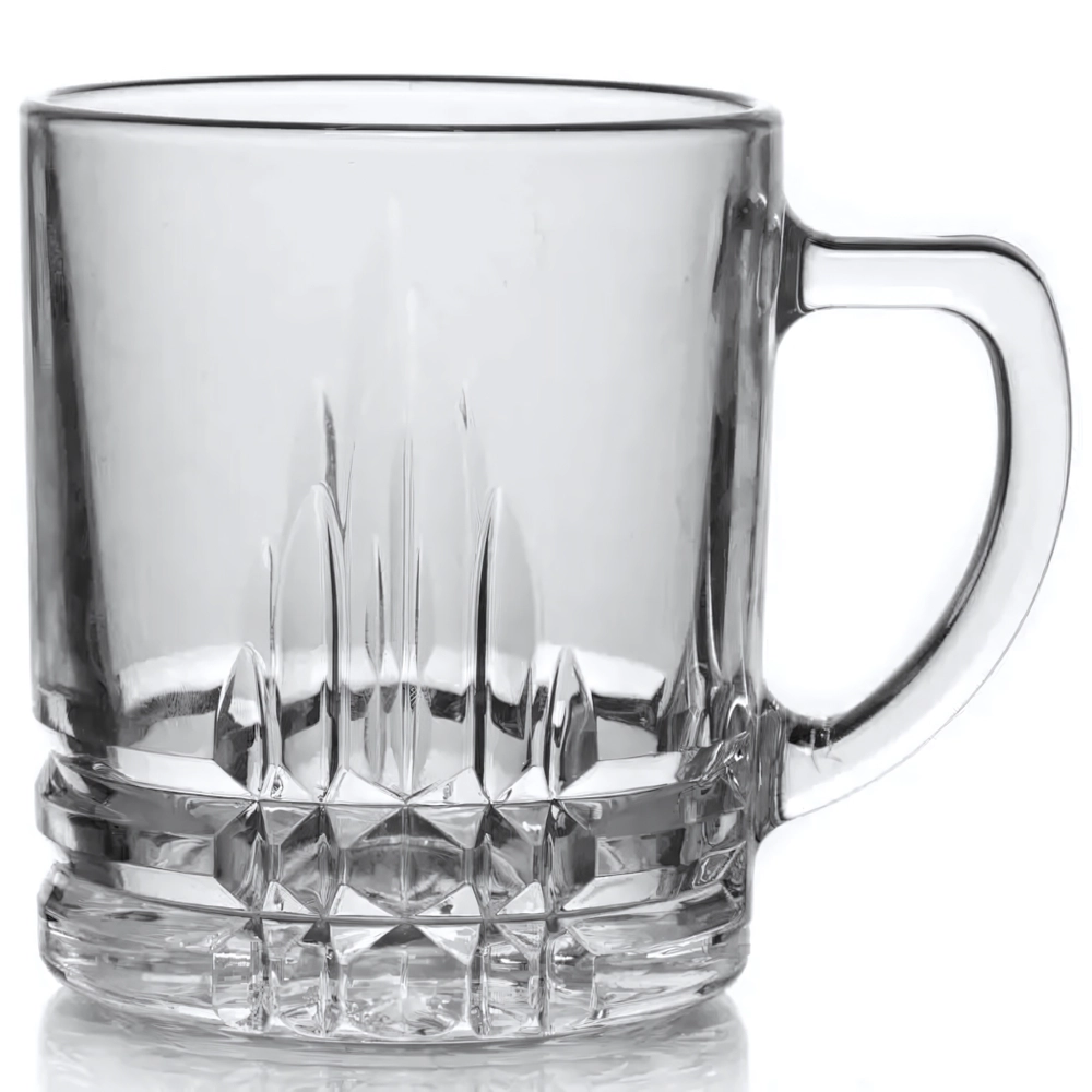 Кружка стеклянная 280мл «Венеция» 18с2028