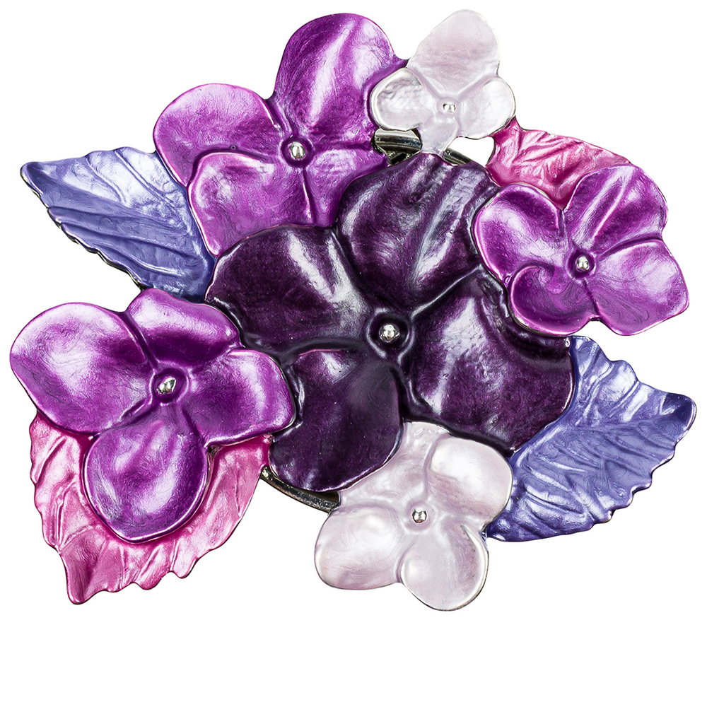 Брошь Shadore Фиалки XZ1498.11 V/S