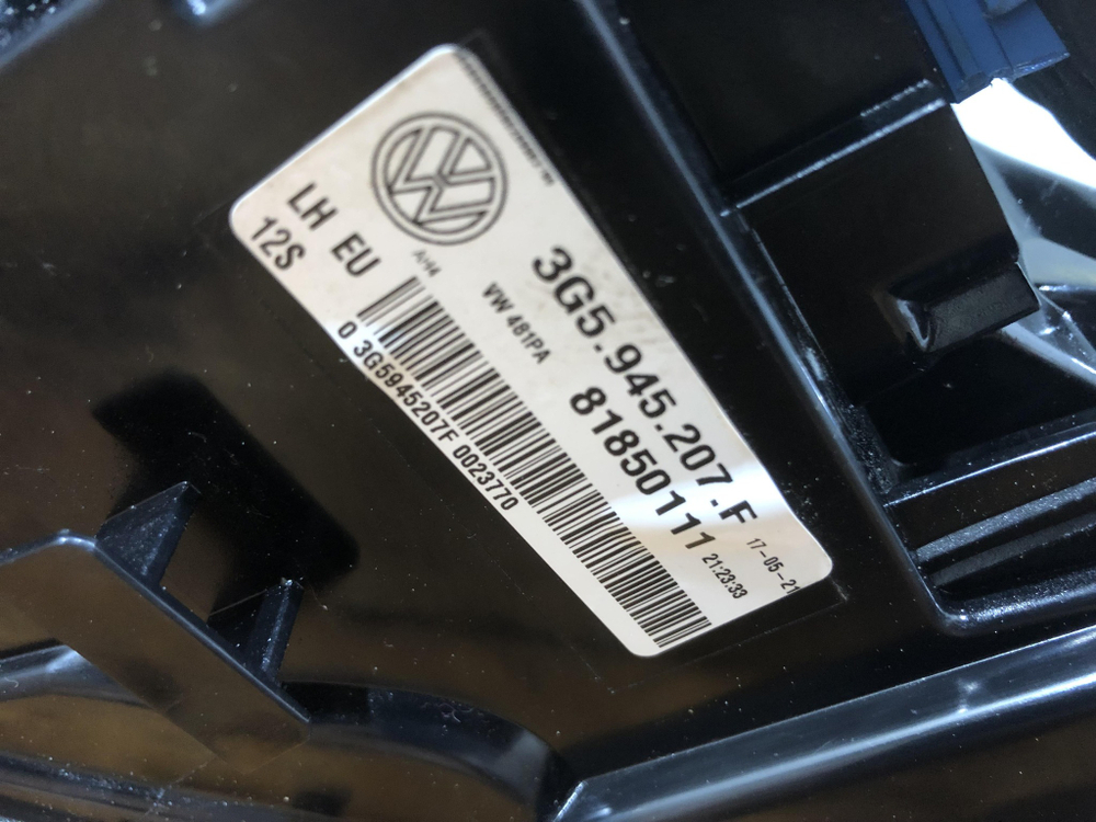 Фонарь задний левый Volkswagen Passat B8 19-22 Б/У Оригинал 3G5945207F