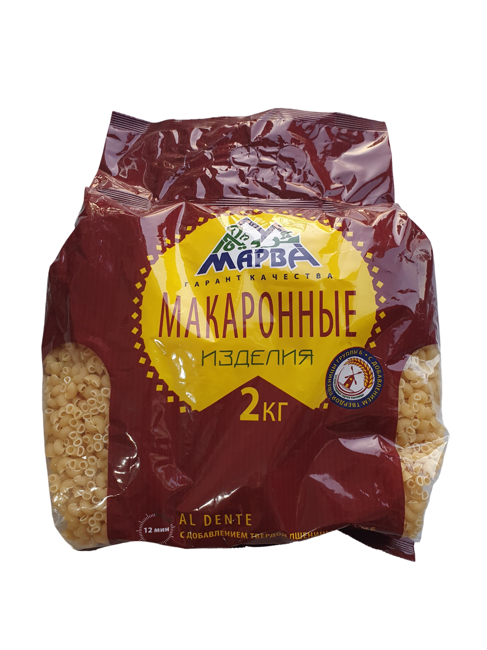 Марва Макароны Рожок 2кг