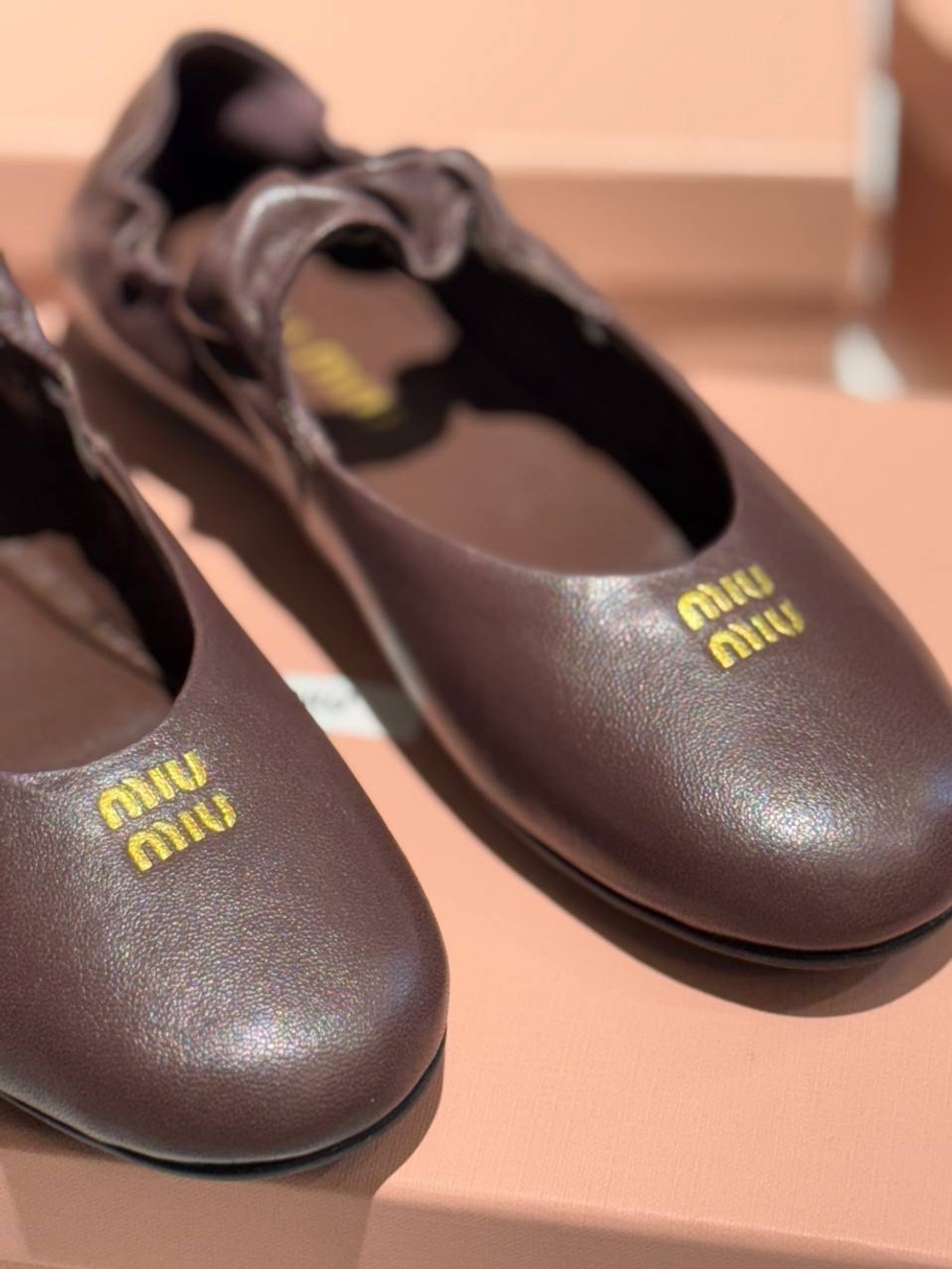 Балетки Miu Miu
