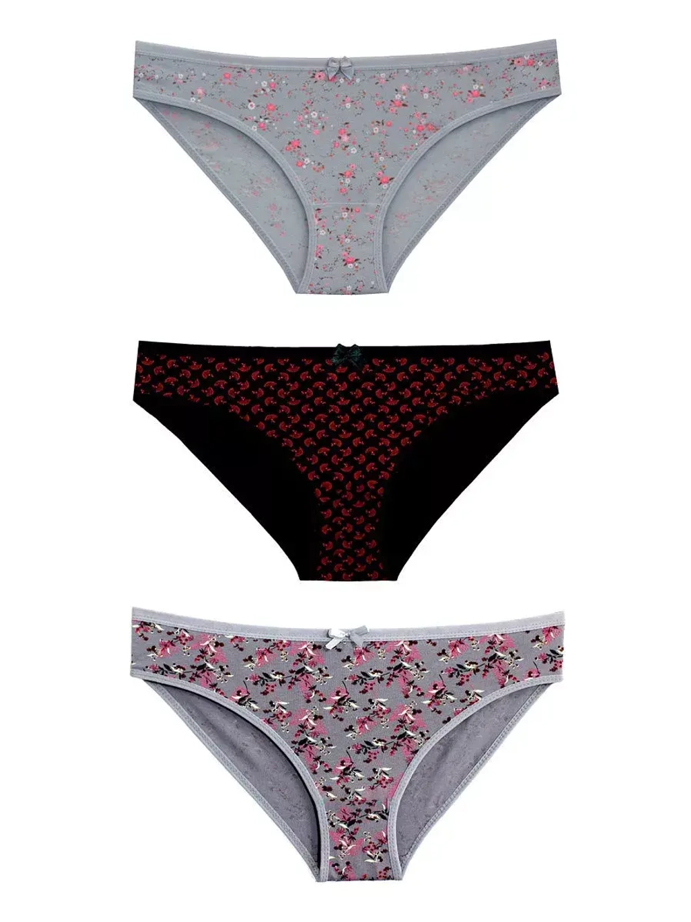 Трусы женские/хлопковые/Набор 3 шт