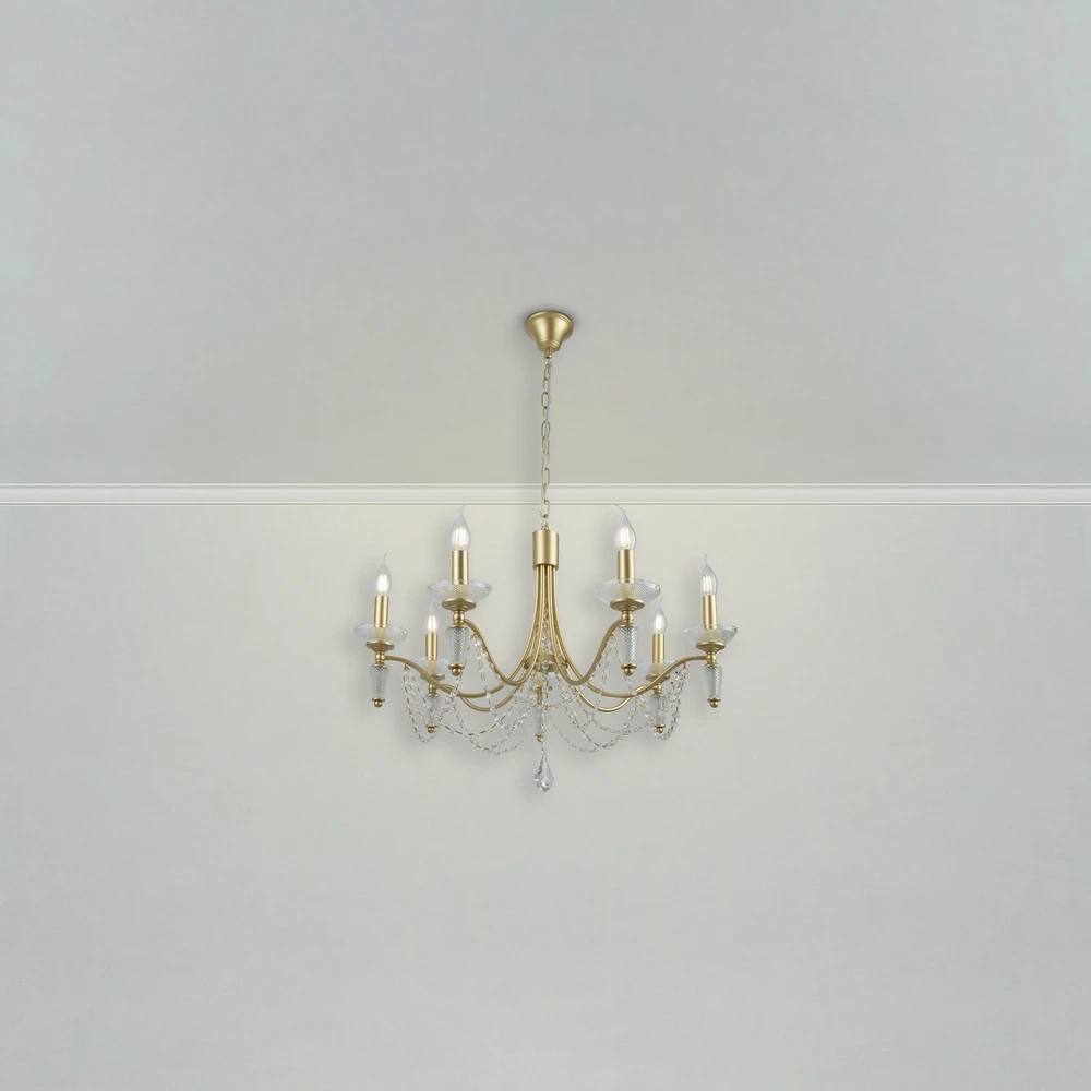 Подвесная люстра Freya ZOE FR2009PL-07G