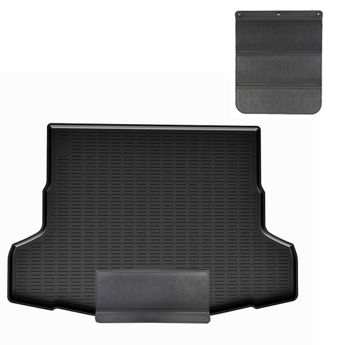 Коврик в багажник Norplast для KGM Torres 2023-, Черный, с фартуком, арт.NPA00-T83-871-2-APP