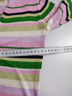 Кардиган в полоску на пуговицах 44 размер