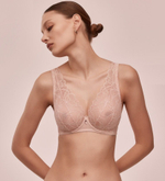 Бюстгальтер-бралетт Glow (Размер: 75D) (Цвет: пудровый)