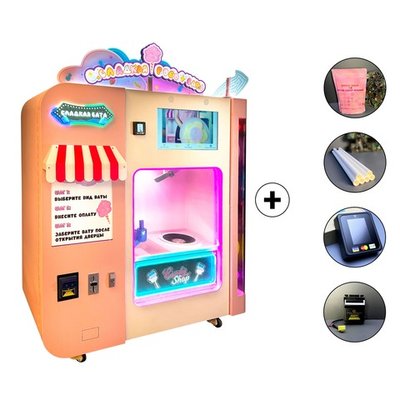 Готовый бизнес комплект автомат по продаже сладкой ваты