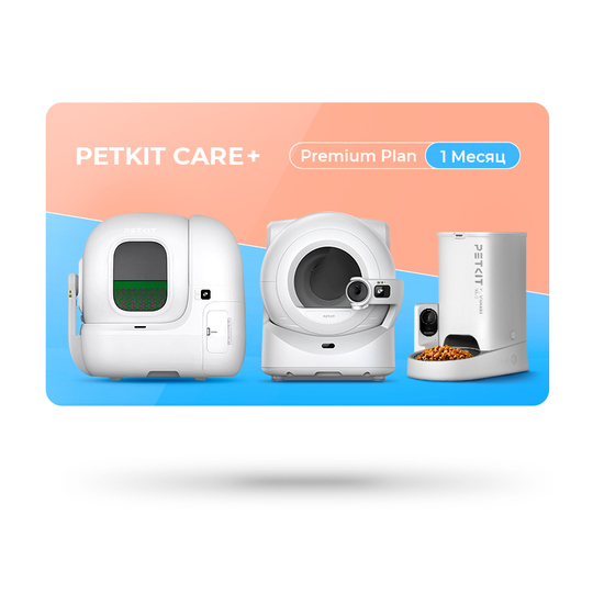 Карта для продления подписки на 1 месяц PETKIT CARE + версия Premium Plan