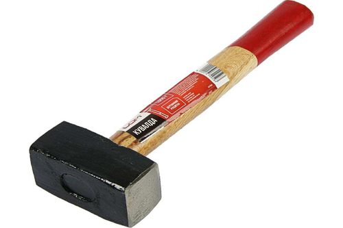 Кувалда LOM, 1 кг, деревянная рукоятка 1672059