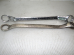 Ключ 2-хсторониий накидной коленчатый 27х30мм CHROM VANADIUM