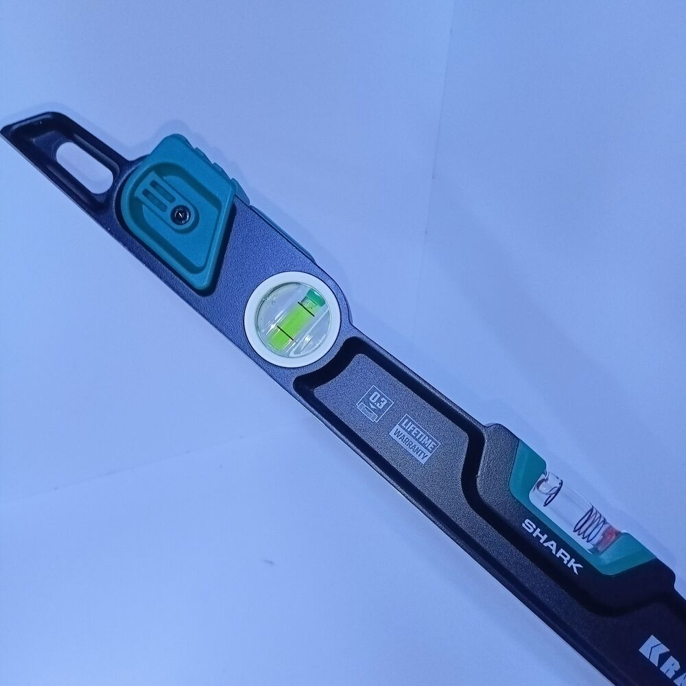 Уровень ударный строительный Kraftool 600 мм с ACU-VIEW 4-в-1 глазком Shark