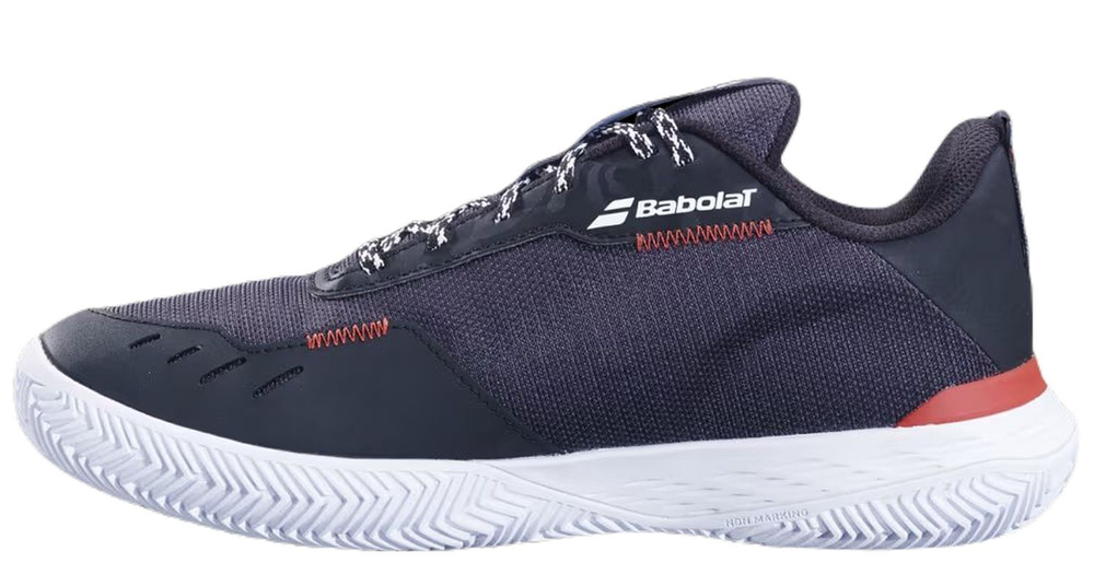 Теннисные кроссовки Babolat SFX Evo Clay - black/fiesta red