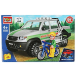 Конструктор пластмассовый 46эл. "UAZ Pickup" SB-5588 (Город мастеров)