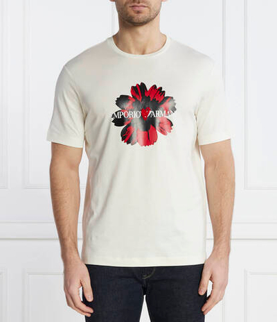 Футболка Emporio Armani - экрю(3D1T8P 1J7FZ)