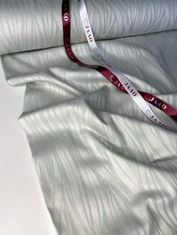 Сатин жаккард эвкалипт