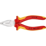 Плоскогубцы комбинированные хромированные 160 мм Knipex 03 06 160 SB