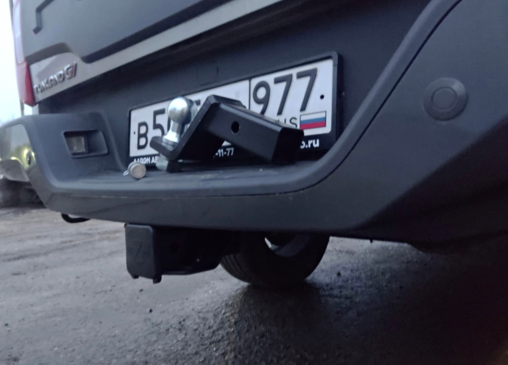 Фаркоп с элект. Smart, на Foton Tunland G7 2023- (паспорт и сертификат в комплекте) FA 0650-E, Бизон