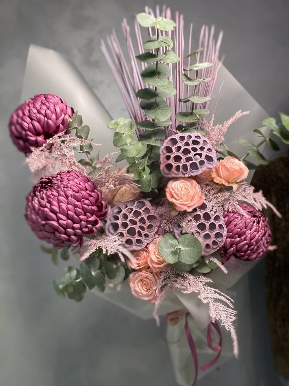 Букет сезонных цветов Версаль