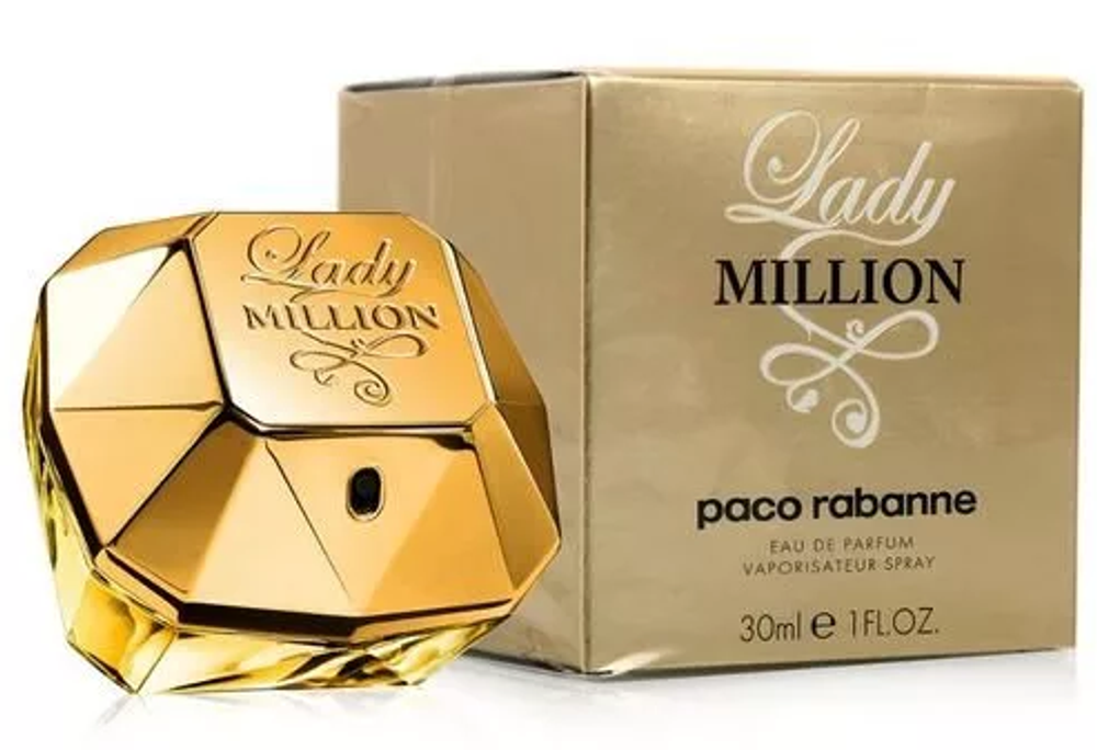 Paco Rabanne Lady Million Парфюмированная вода жен, 30 мл