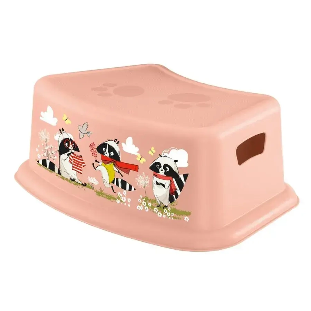 ПОДСТАВКА ДЕТСКАЯ С ДЕКОРОМ (Розовый)