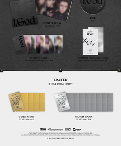(ПРЕДЗАКАЗ) Альбом XLOV - I,GOD 2nd Mini Album 4 Version SET